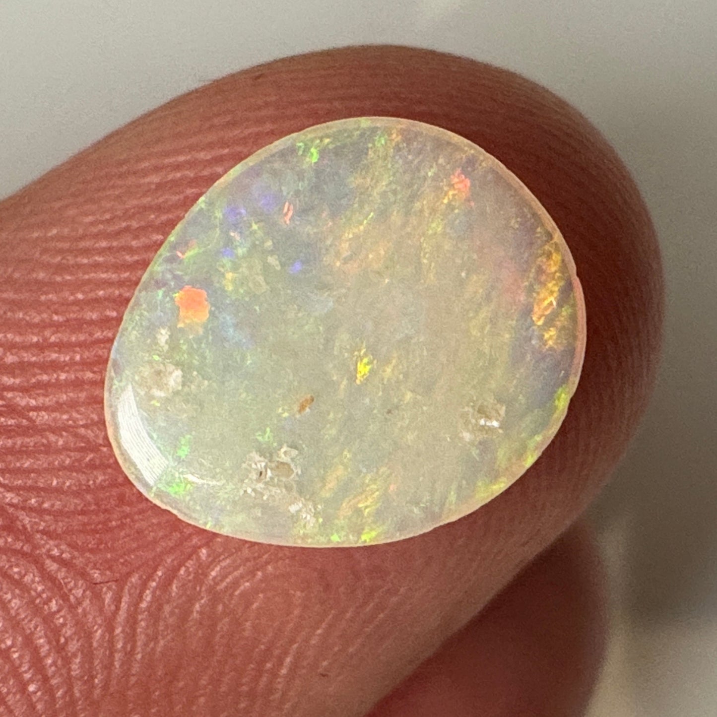 1.5ct Mintabie Teardrop Crystal Opal
