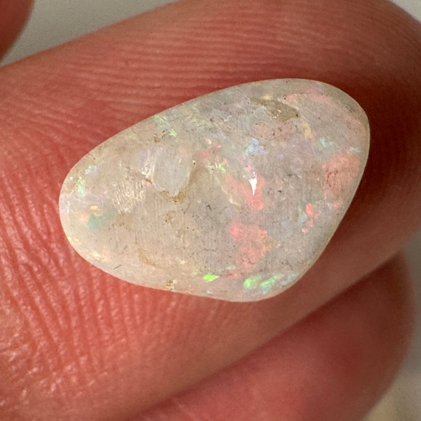 2.6ct Coober Pedy Freeform Crystal Opal