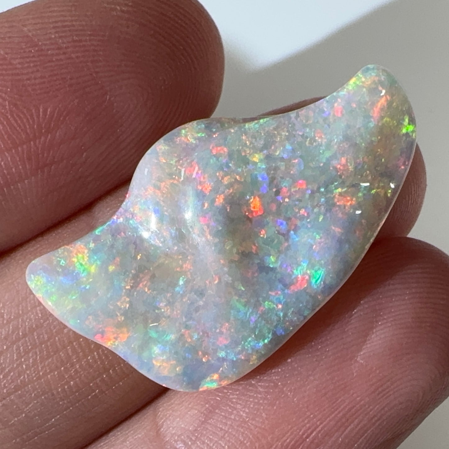 12.5ct Mintabie Double Sided Hand Carved Opal