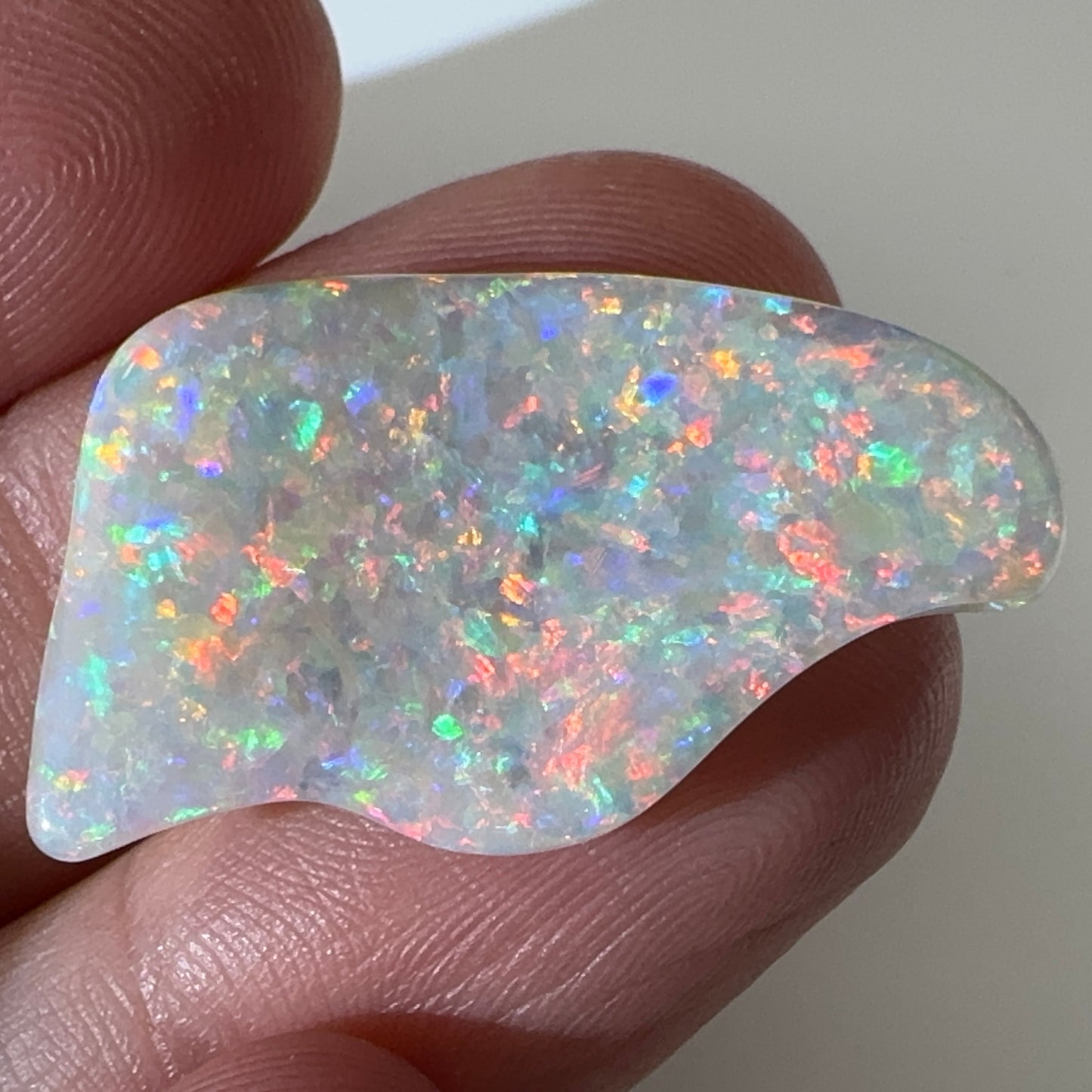12.5ct Mintabie Double Sided Hand Carved Opal