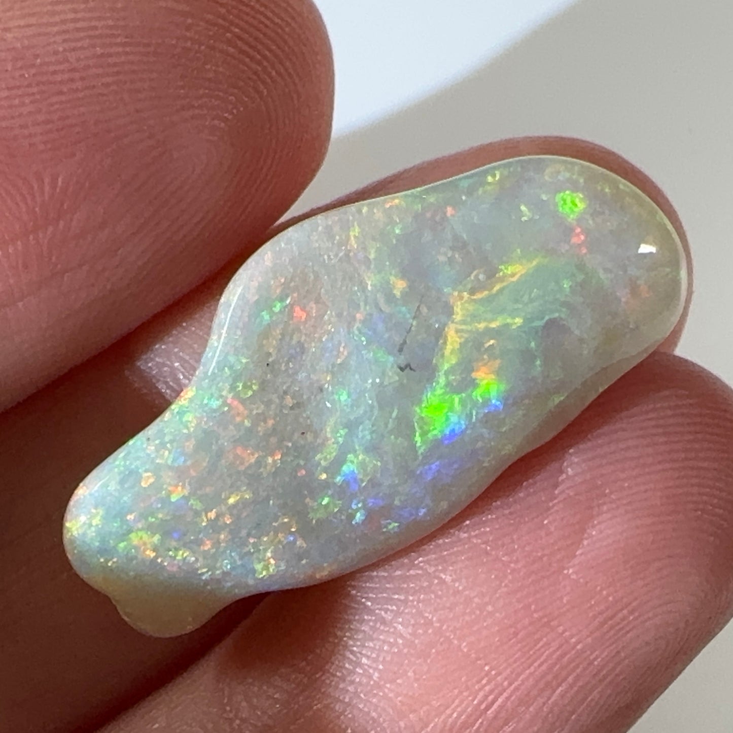 15.6ct Mintabie Double Sided Hand Carved Opal