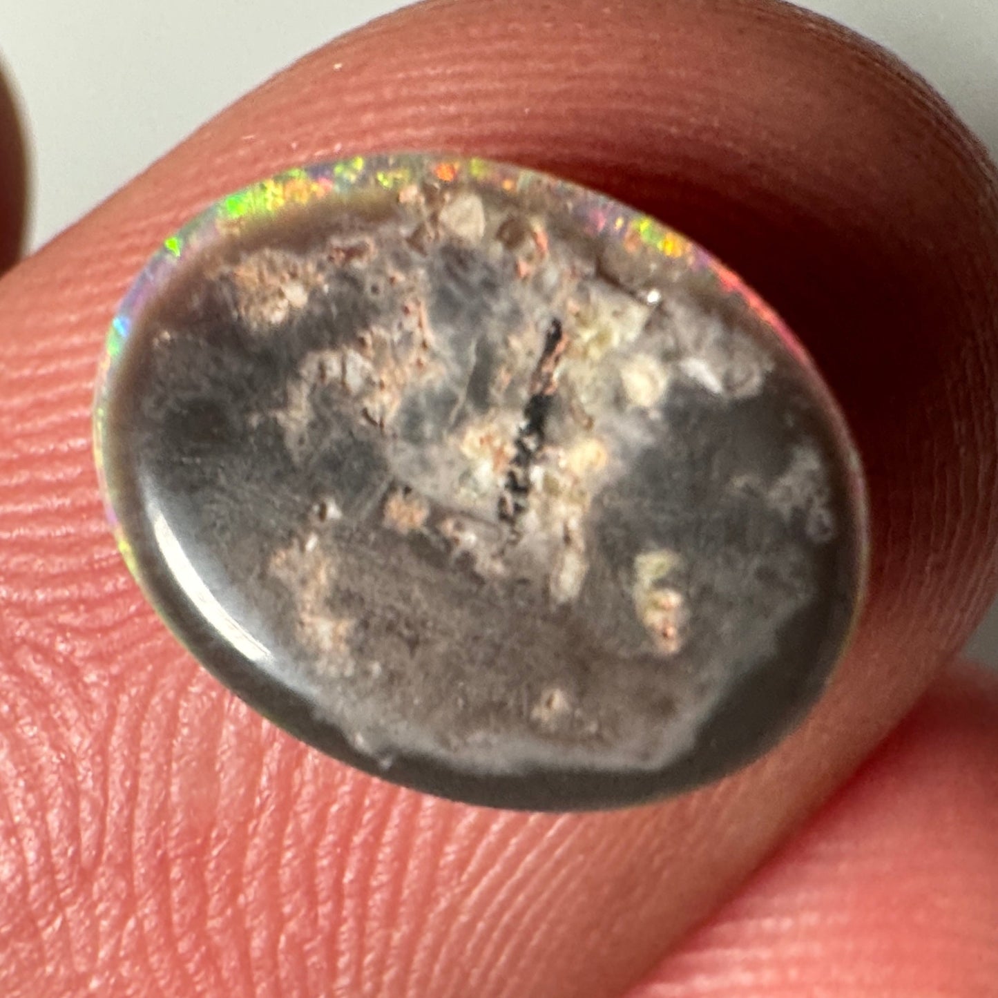 1.6ct Mintabie Gem Grade Black Opal