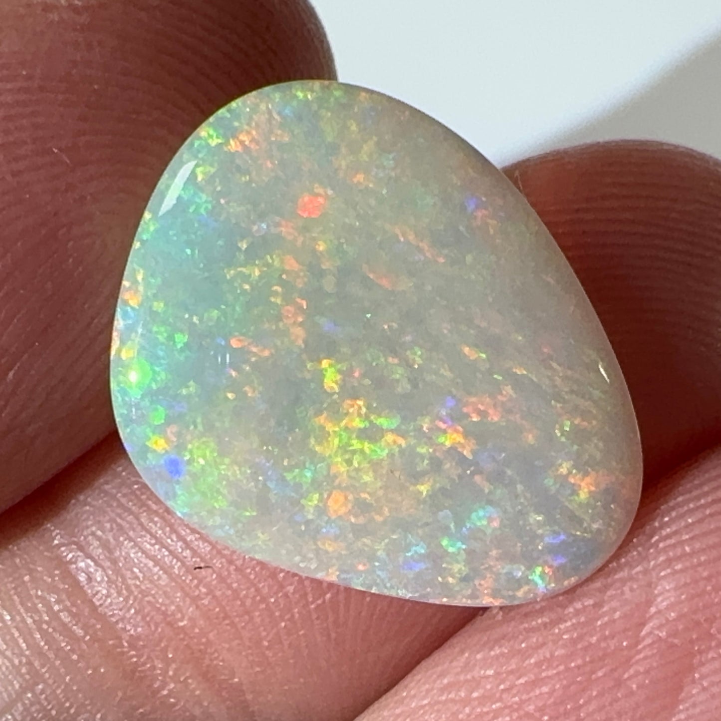 5.2ct Mintabie Freeform White Opal