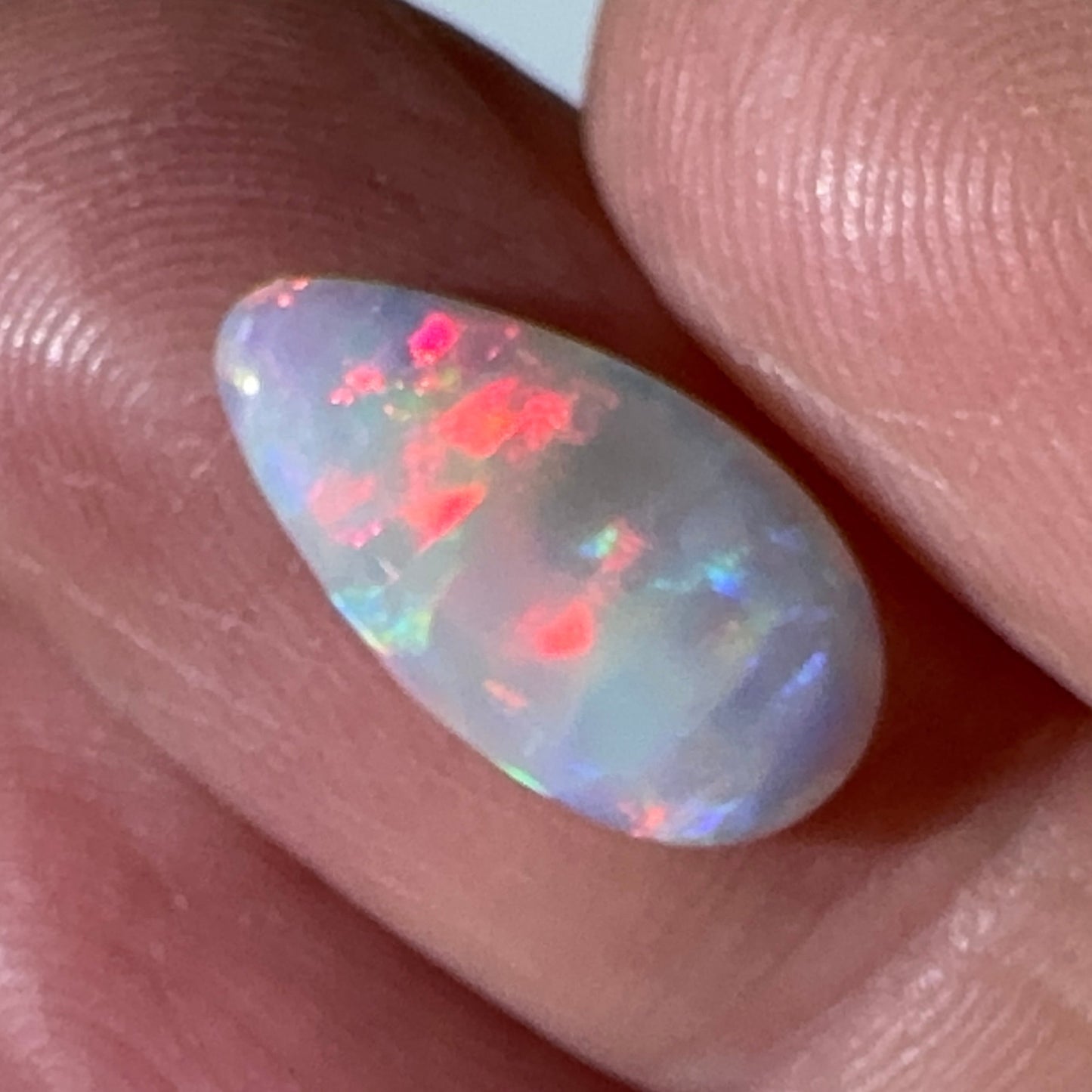 1.8ct Mintabie Teardrop Crystal Opal