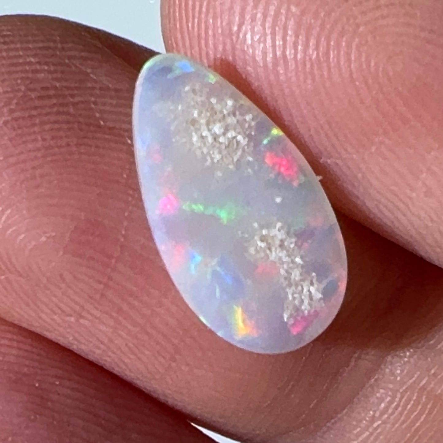 1.8ct Mintabie Teardrop Crystal Opal