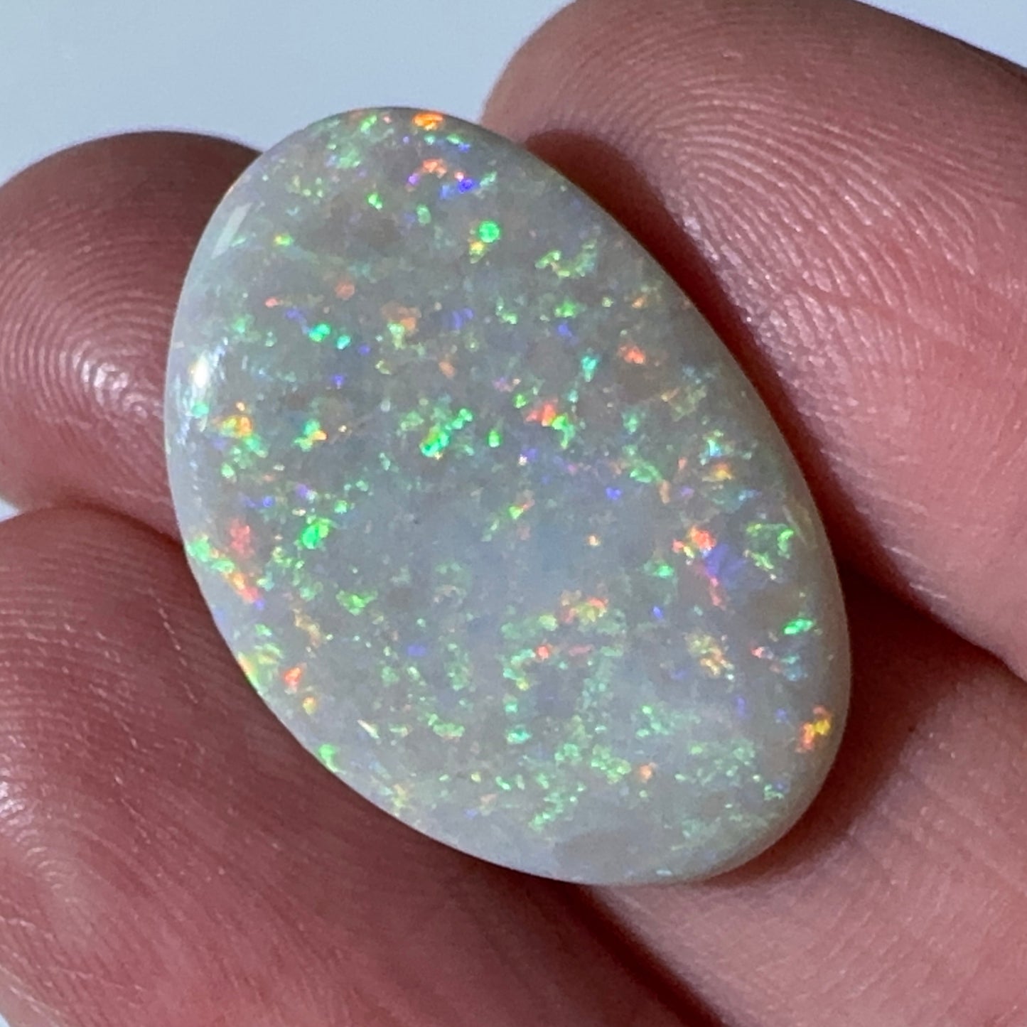 13.6ct Mintabie Freeform White Opal