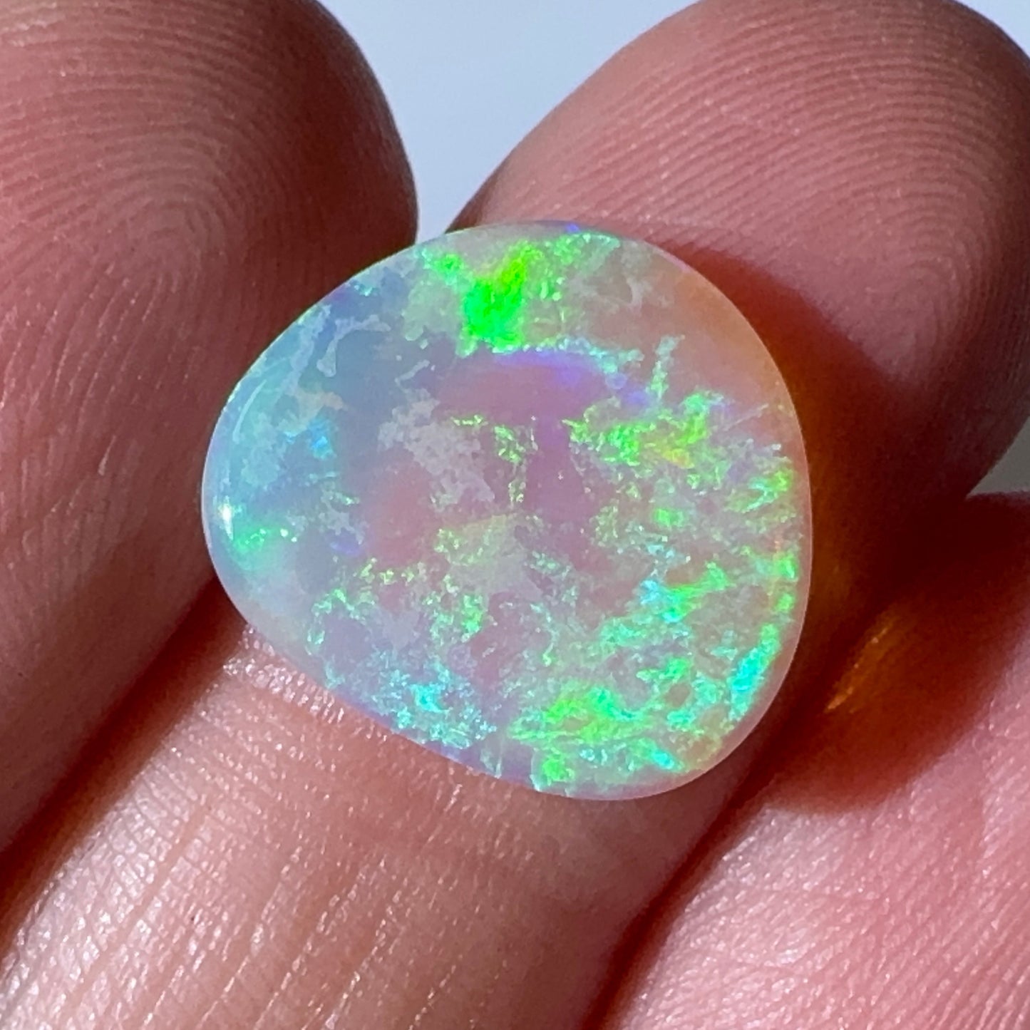 3.7ct Mintabie Freeform Crystal Opal