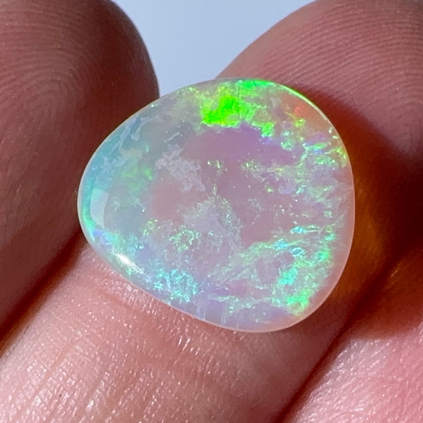 3.7ct Mintabie Freeform Crystal Opal