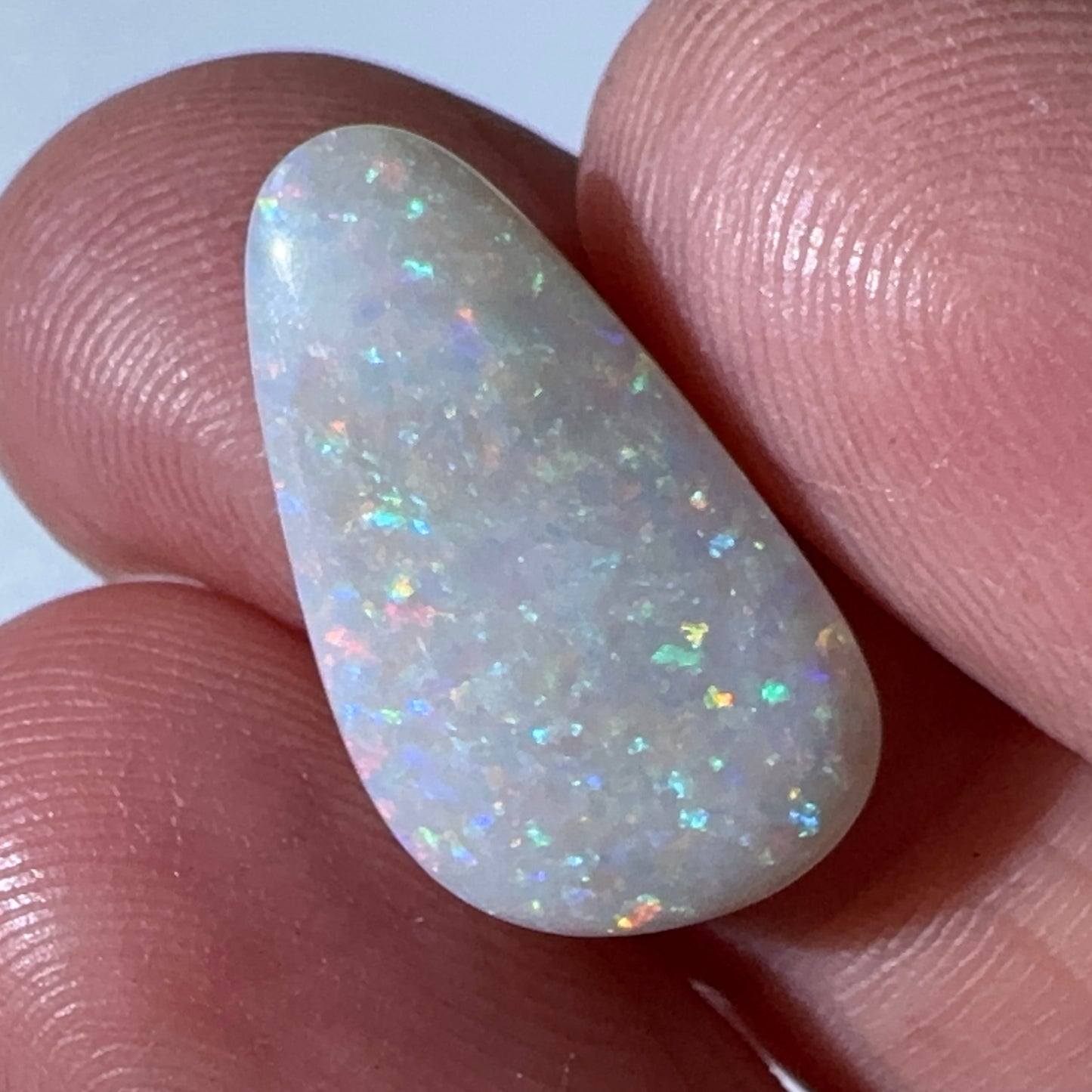 5.3ct Mintabie Freeform White Opal