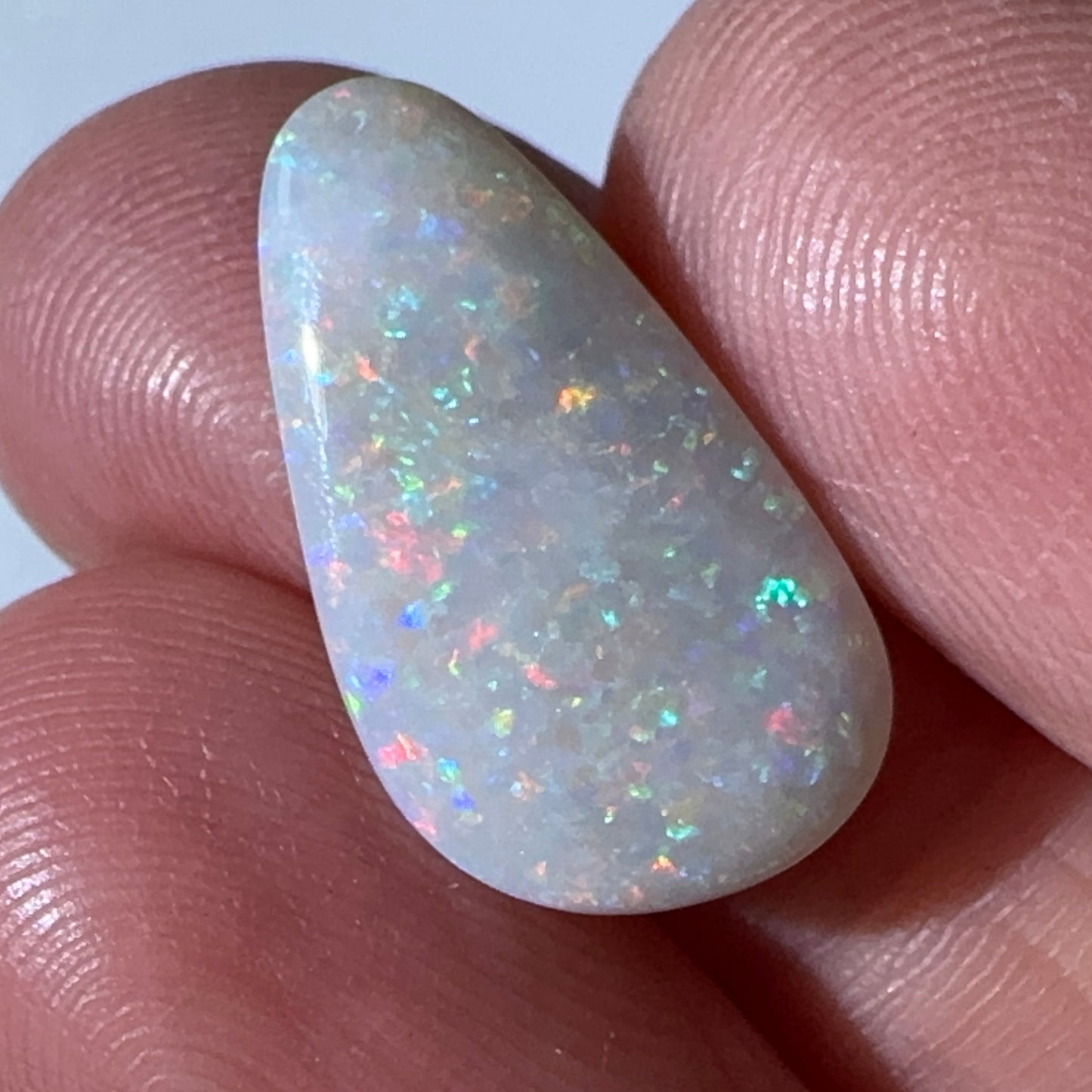 5.3ct Mintabie Freeform White Opal