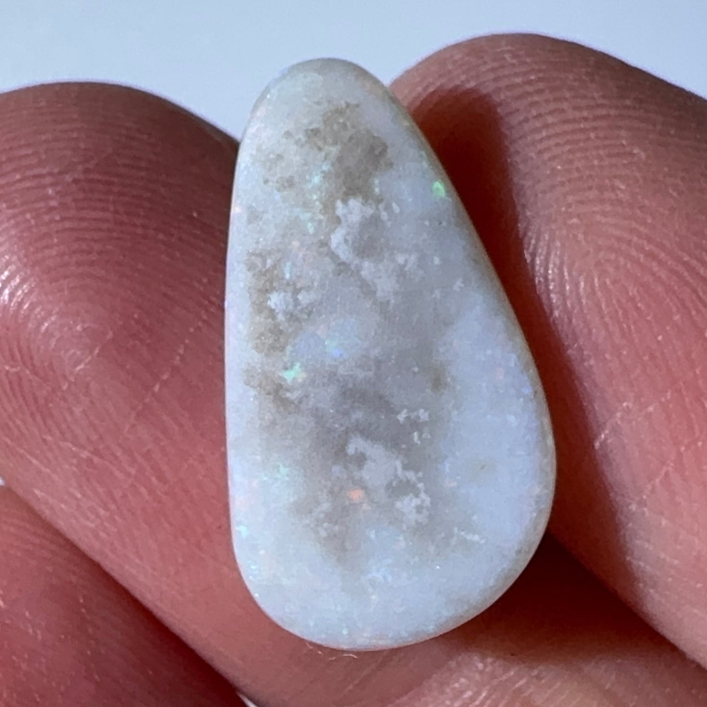 5.3ct Mintabie Freeform White Opal