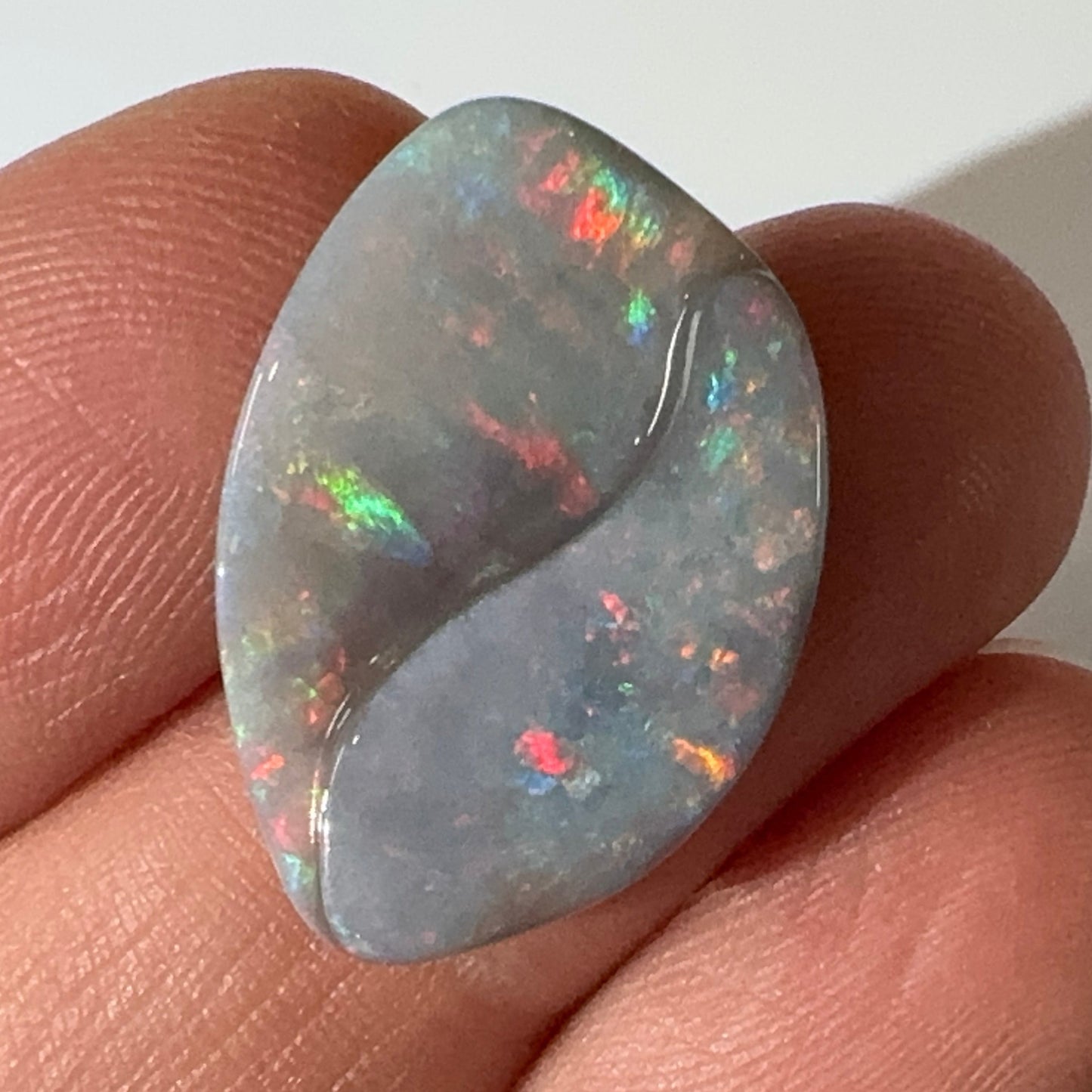 10.4ct Mintabie Hand Carved Dark Opal