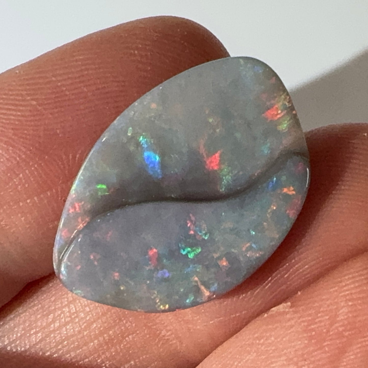 10.4ct Mintabie Hand Carved Dark Opal