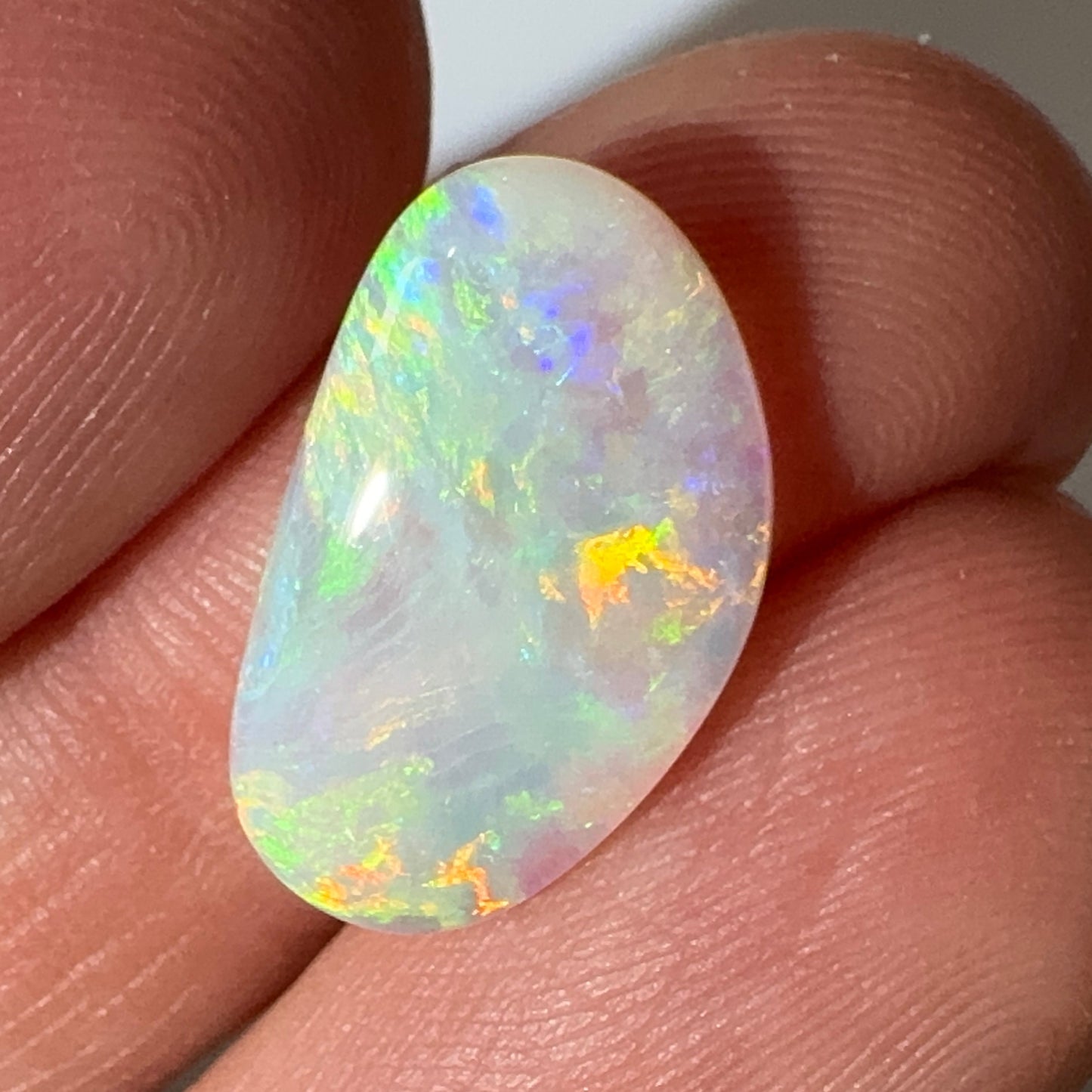 4.2ct Mintabie Freeform Crystal Opal