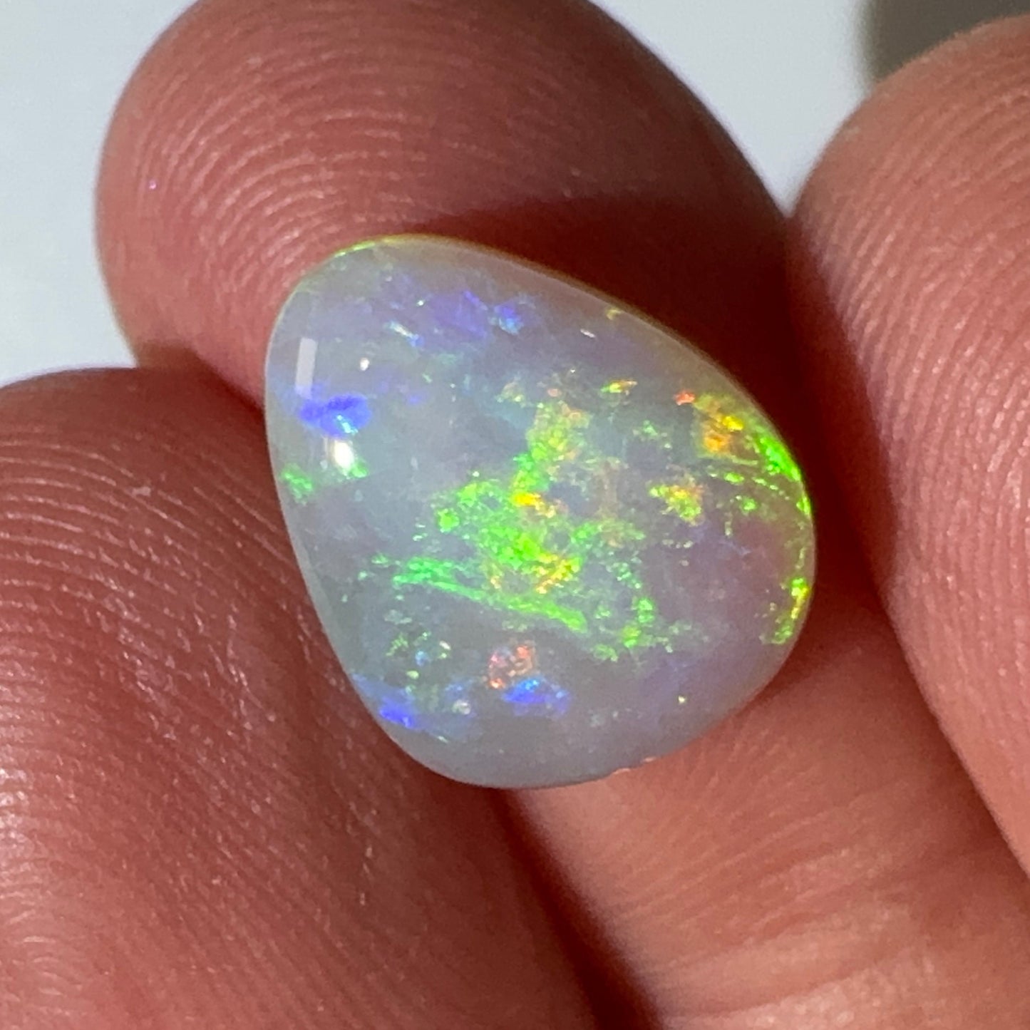 3.8ct Mintabie Freeform Crystal Opal