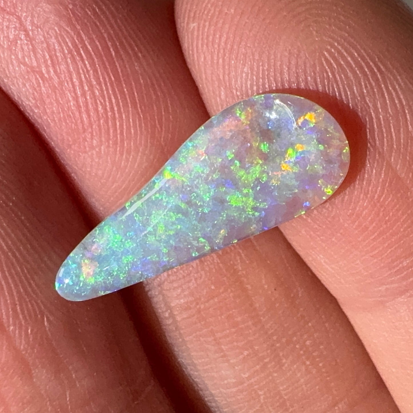 2.9ct Mintabie Freeform Crystal Opal