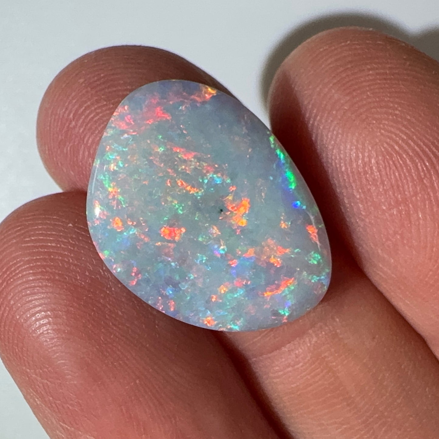 6.8ct Mintabie Freeform Dark Opal