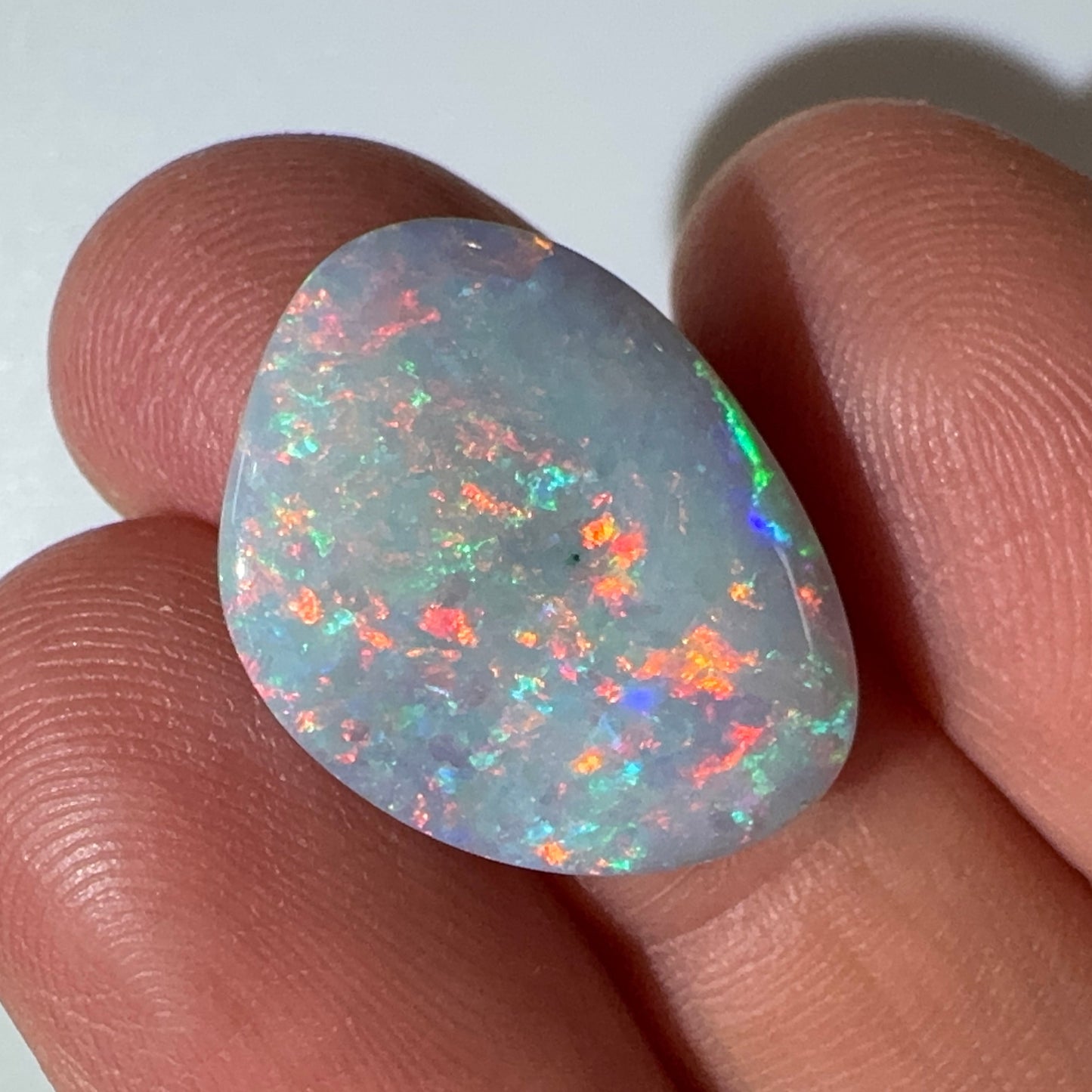 6.8ct Mintabie Freeform Dark Opal