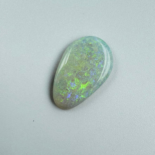 2.8ct Coober Pedy Blue/Green Pendant Opal