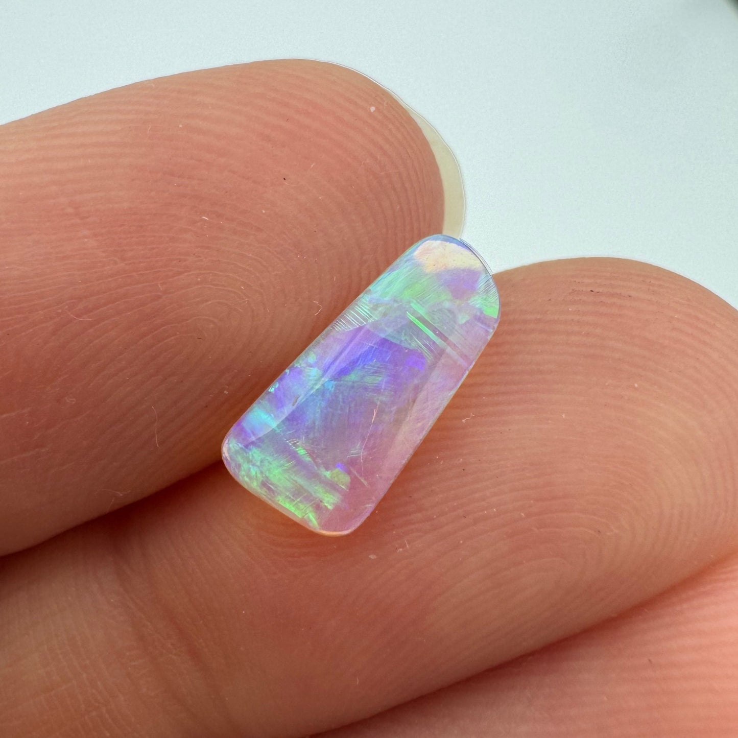1ct Coober Pedy Blue Green Crystal Opal