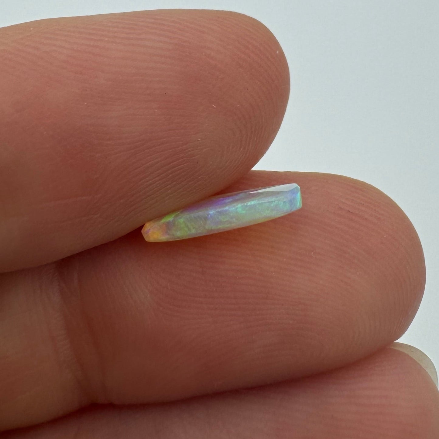 1ct Coober Pedy Blue Green Crystal Opal