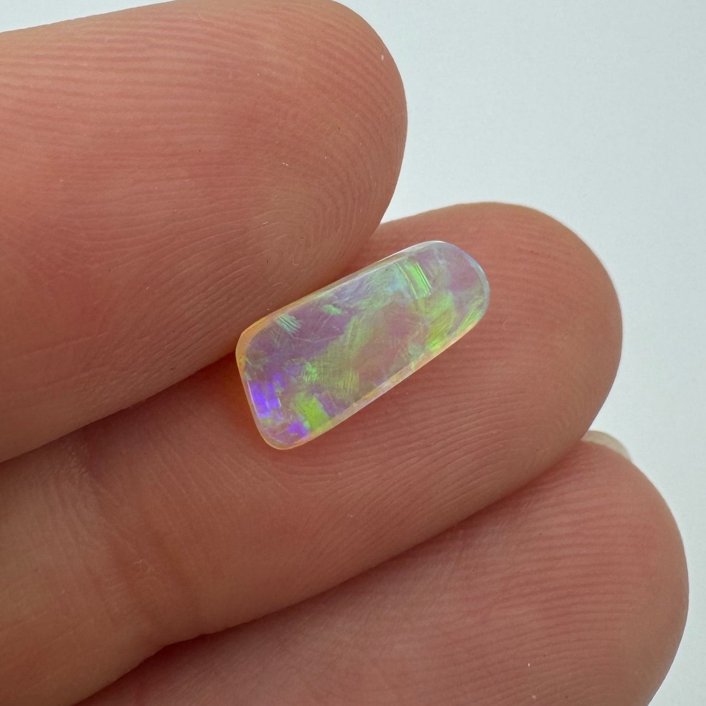 1ct Coober Pedy Blue Green Crystal Opal