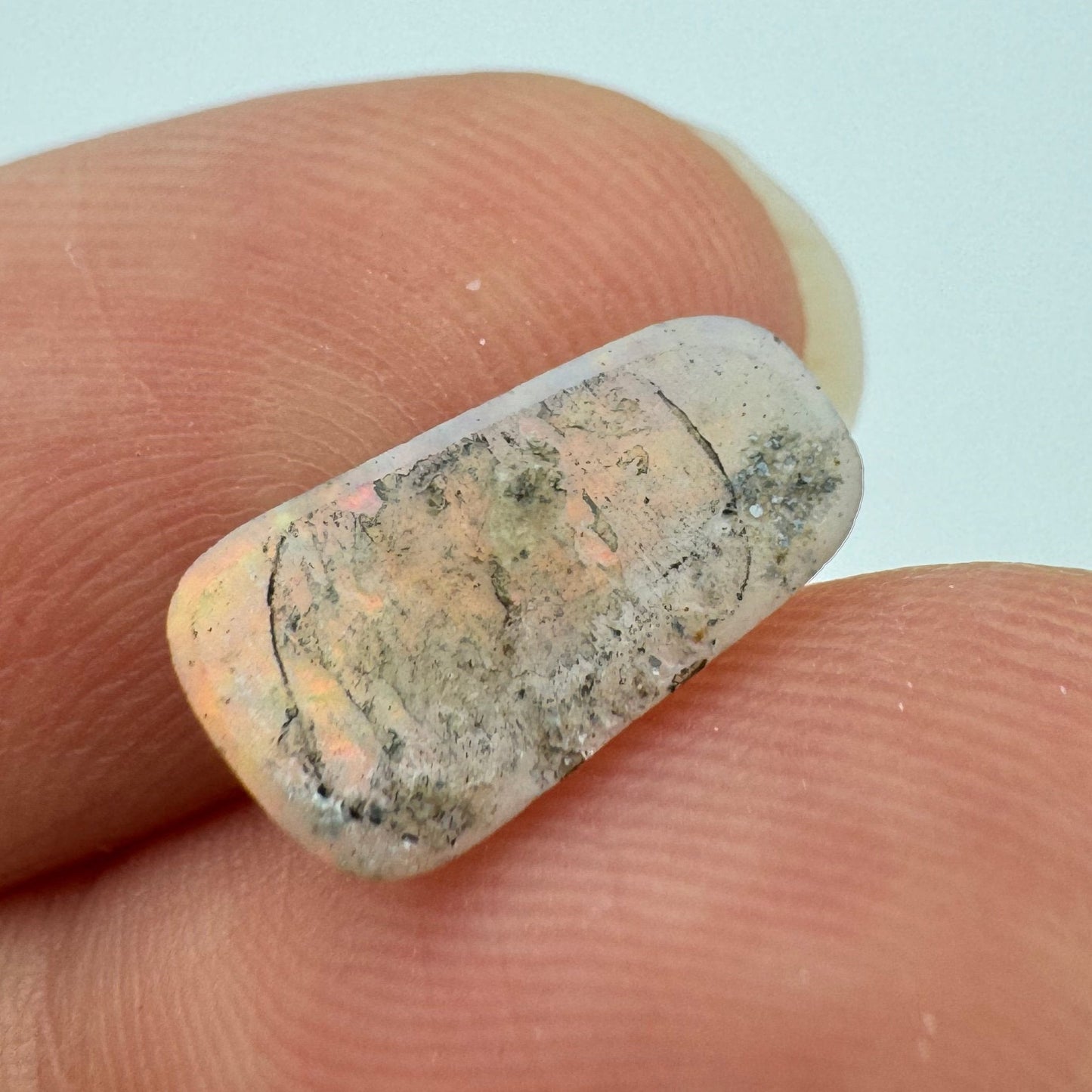 1.2ct Coober Pedy Rainbow Freeform Opal