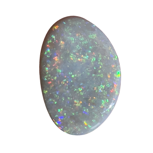 13.6ct Mintabie Freeform White Opal