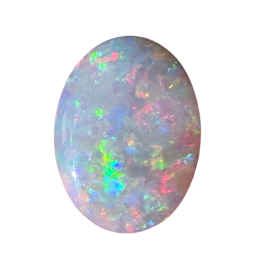 7.3ct Mintabie Oval Pendant Opal