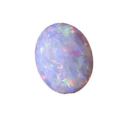 1.4ct Mintabie Oval White Opal