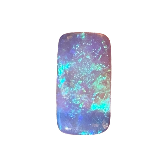2.6ct Mintabie Rectangular Crystal Opal