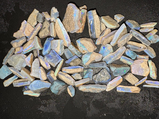 6ozt Mintabie Rough Opal Parcel
