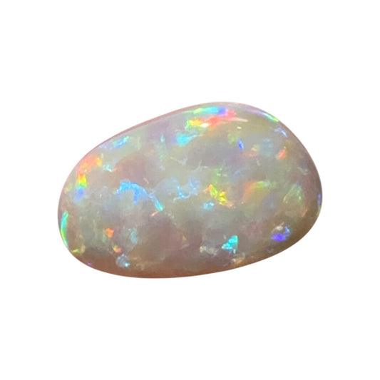 2.8ct Mintabie Freeform Rainbow Opal