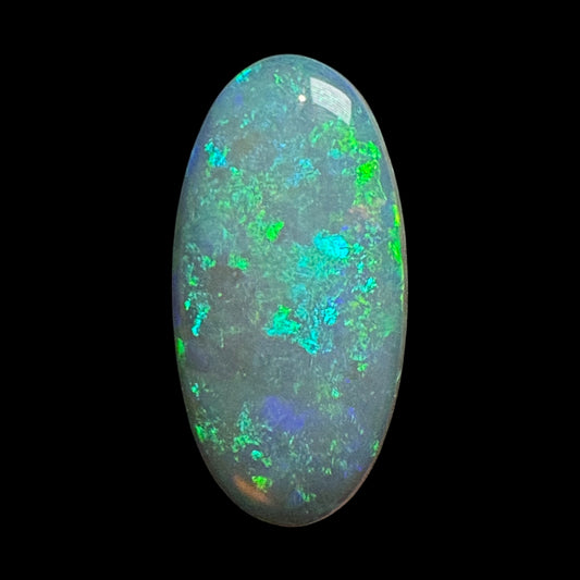 2.0ct Mintabie Blue/Green Crystal Opal