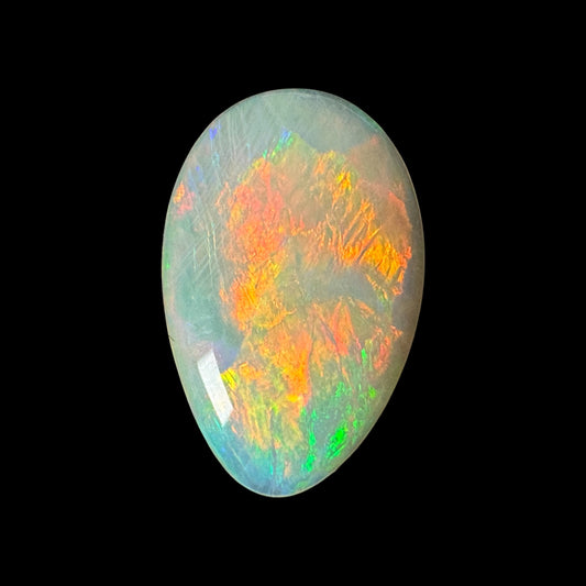 2.0ct Mintabie Teardrop Crystal Opal