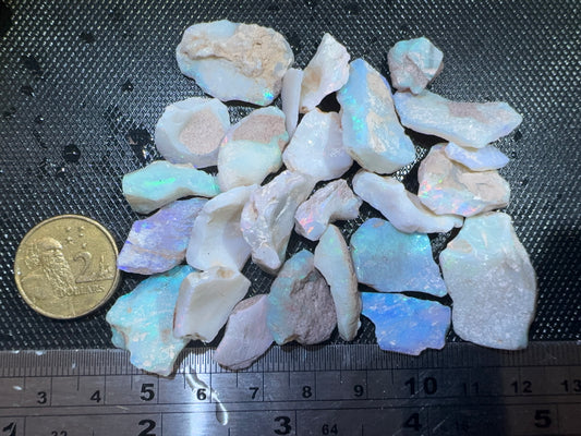 1ozt (155ct) Coober Pedy Rough Opal/Skinshell Parcel - 14 Mile Field
