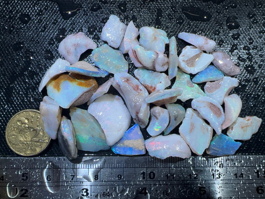 1ozt (155ct) Coober Pedy Rough Opal/Skinshell Parcel - 14 Mile Field