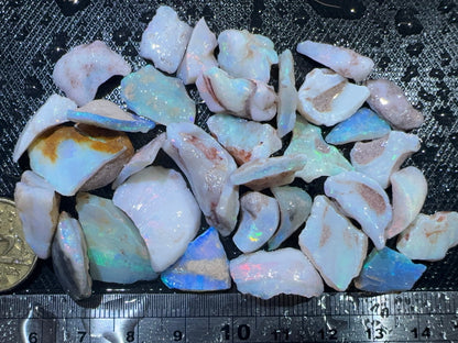 1ozt (155ct) Coober Pedy Rough Opal/Skinshell Parcel - 14 Mile Field