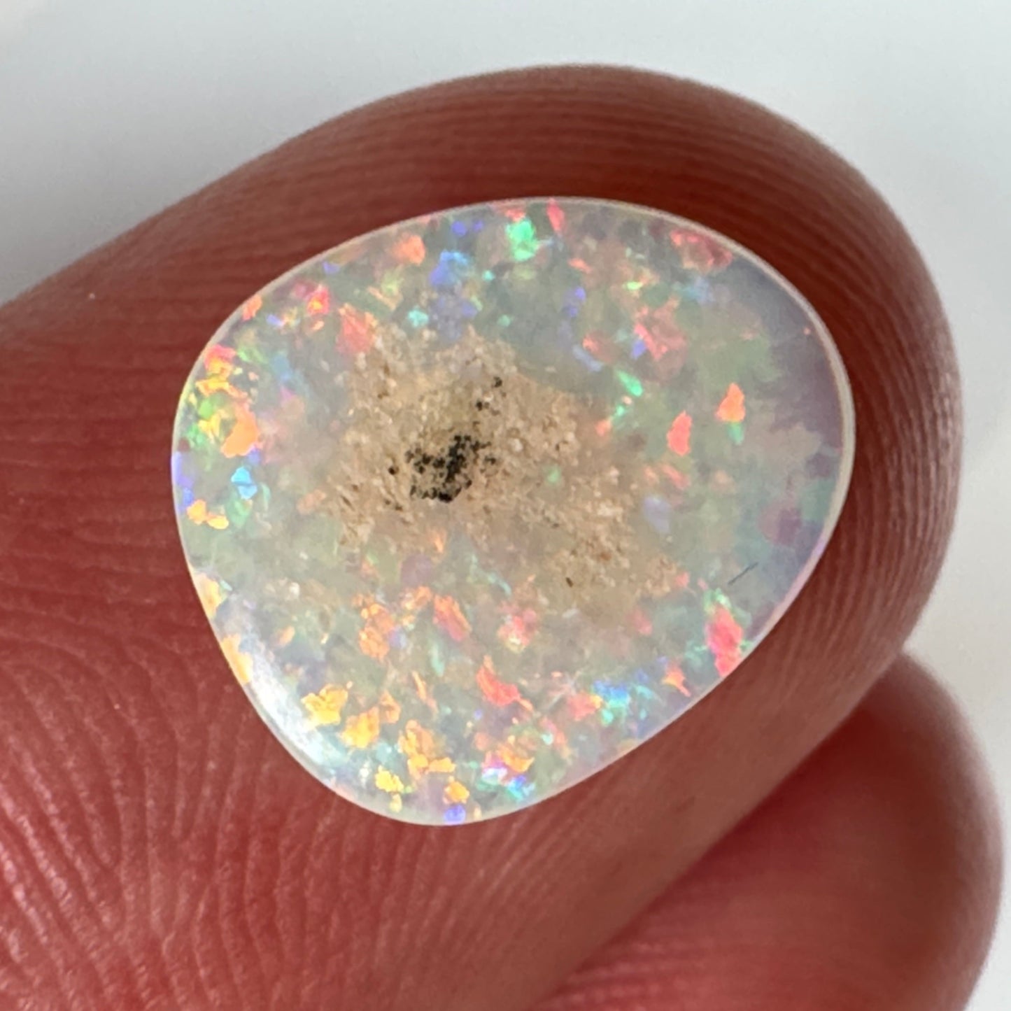2.1ct Mintabie Freeform Crystal Opal