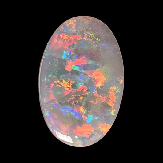 4.0ct Mintabie Oval Crystal Opal