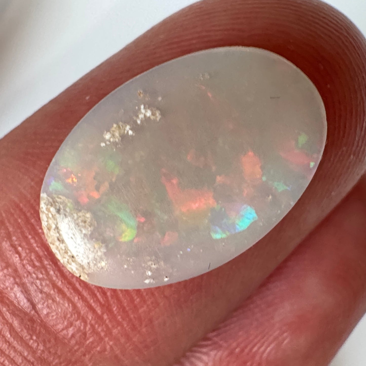 4.0ct Mintabie Oval Crystal Opal