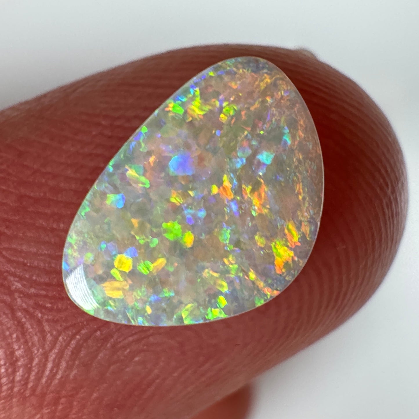 1.3ct Mintabie Triangular Crystal Opal
