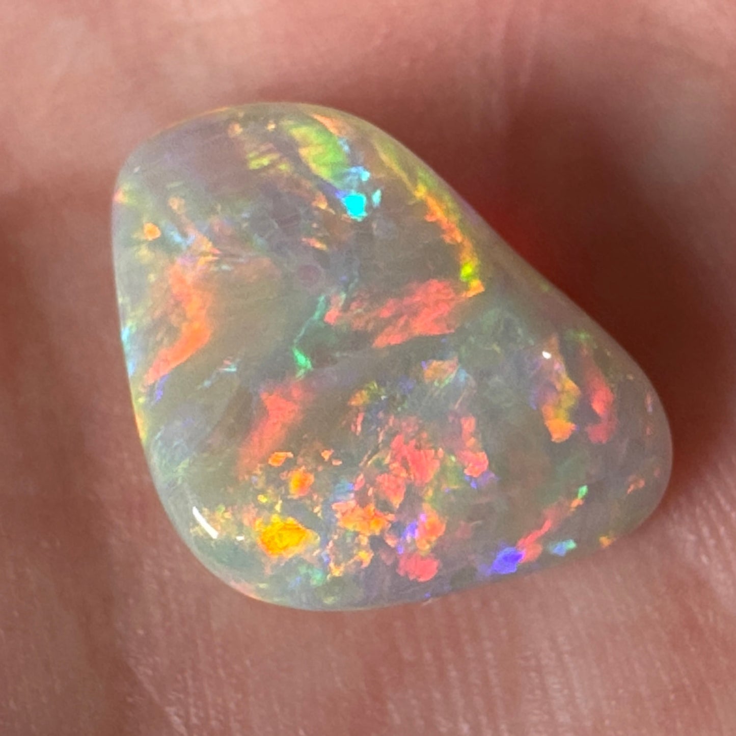 7.0ct Coober Pedy Freeform Carved Opal