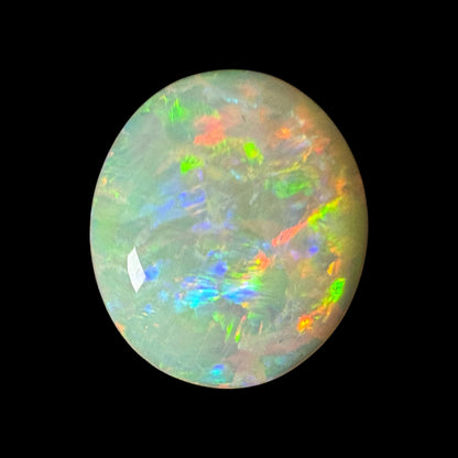 1.8ct Mintabie Oval Crystal Opal