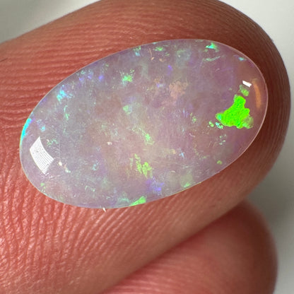 1.7ct Mintabie Blue/Green Crystal Opal