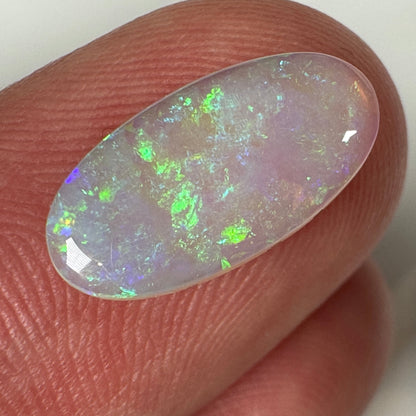 2.0ct Mintabie Blue/Green Crystal Opal