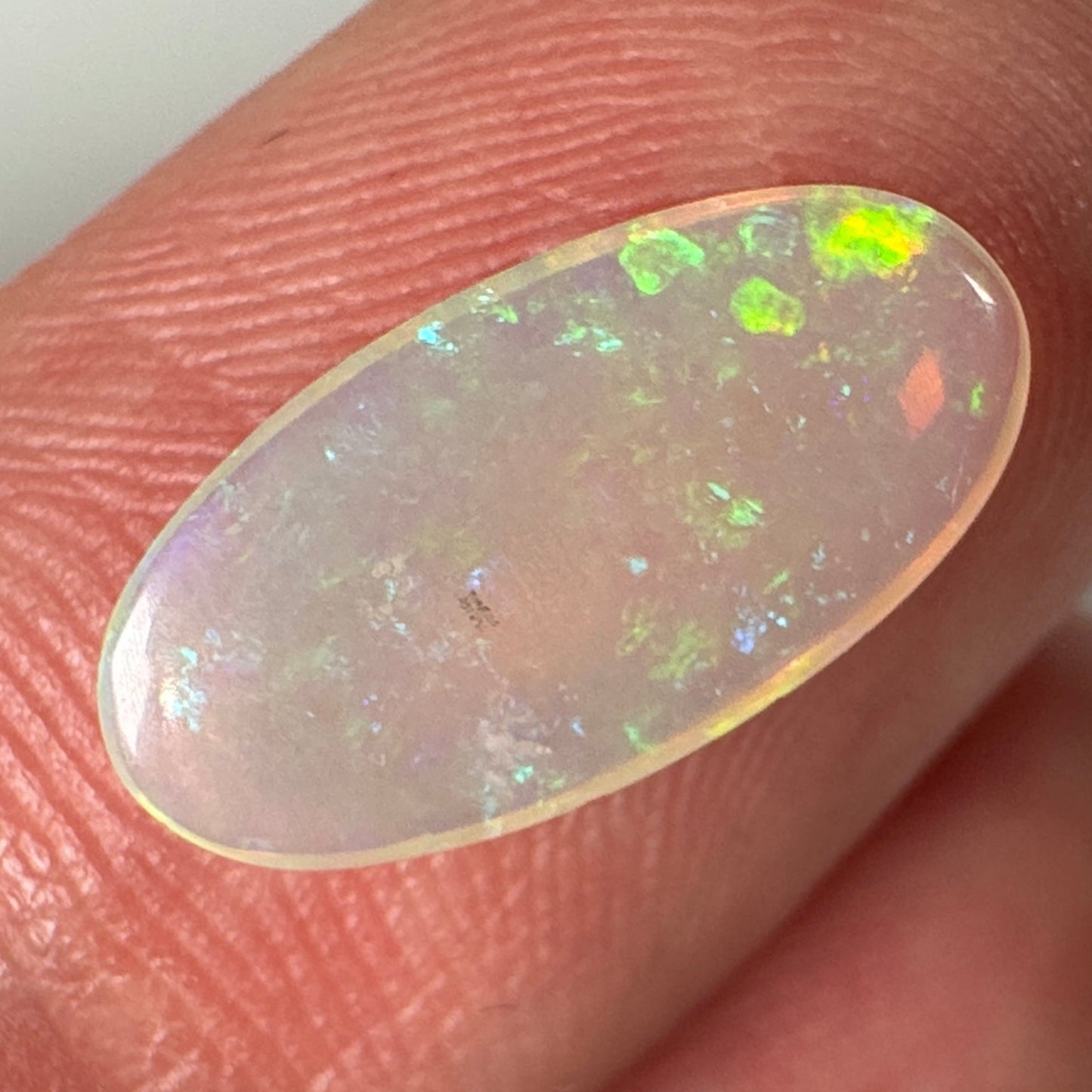 2.0ct Mintabie Blue/Green Crystal Opal
