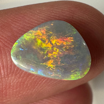1.7ct Coober Pedy Dark Fire Opal