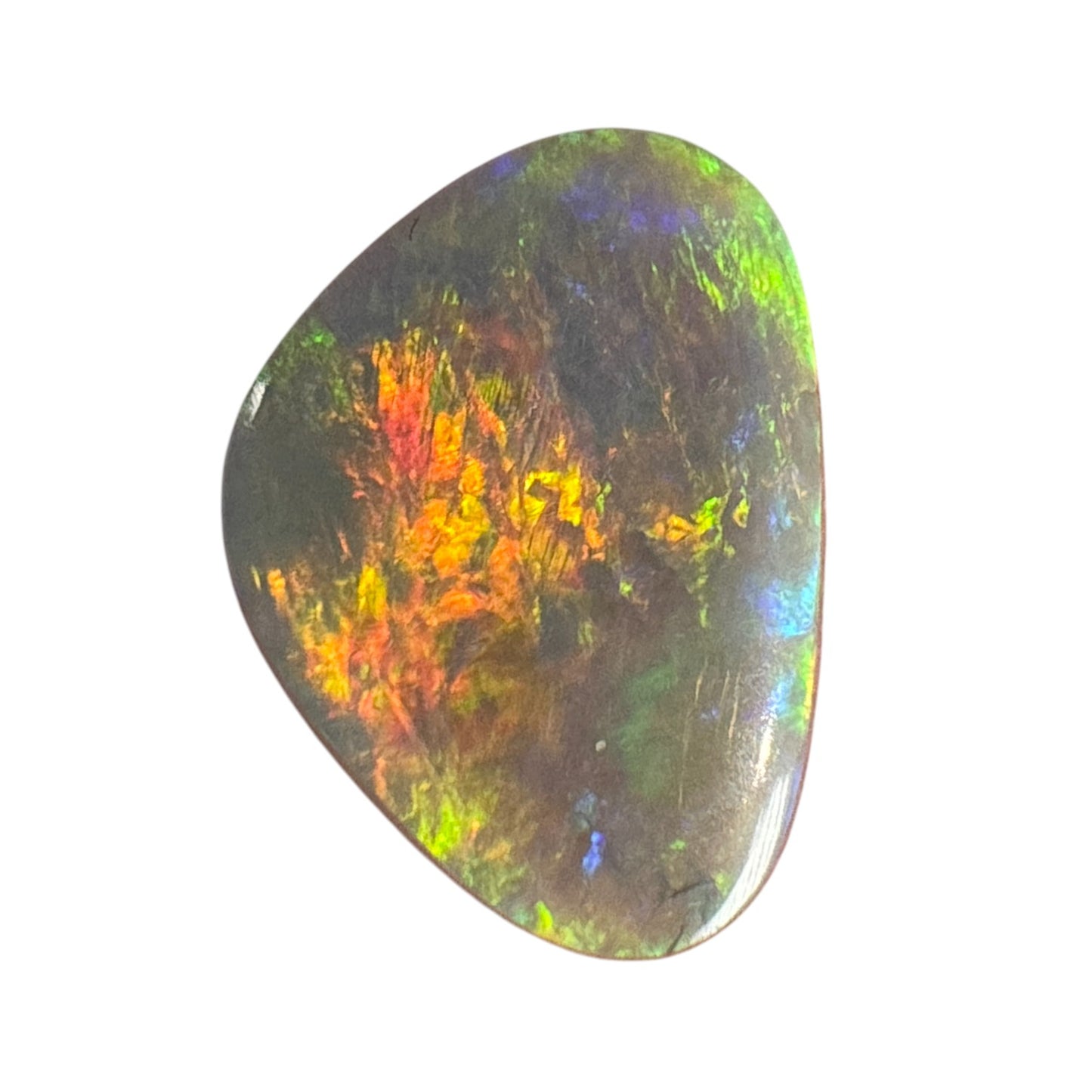 1.7ct Coober Pedy Dark Fire Opal