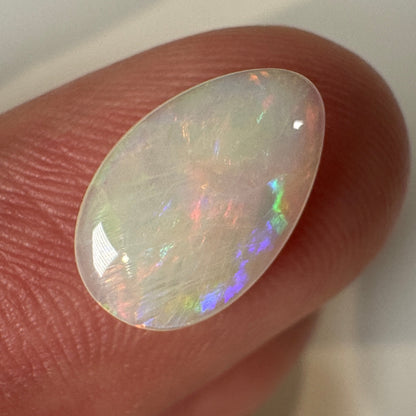 2.0ct Mintabie Teardrop Crystal Opal